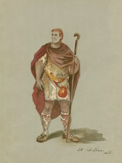 The Winters Tale A Clown Act Ii