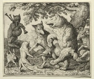 The Wolf And The Bear Celebrate Their Freedom