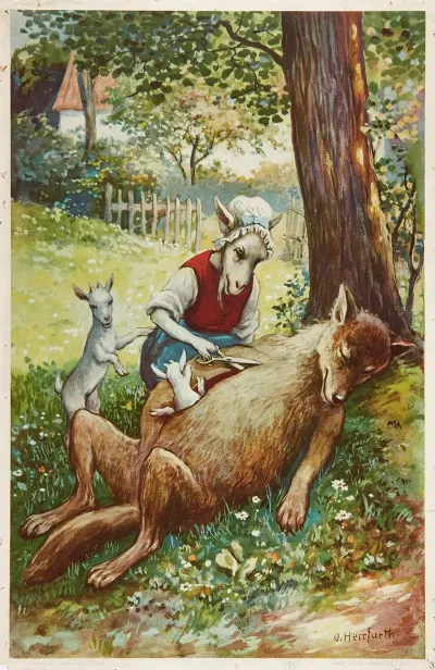 The Wolf And The Seven Little Goats 3