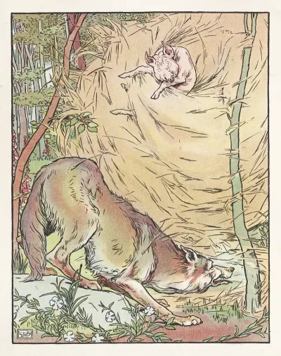 The Wolf Blows Down The House Of Straw