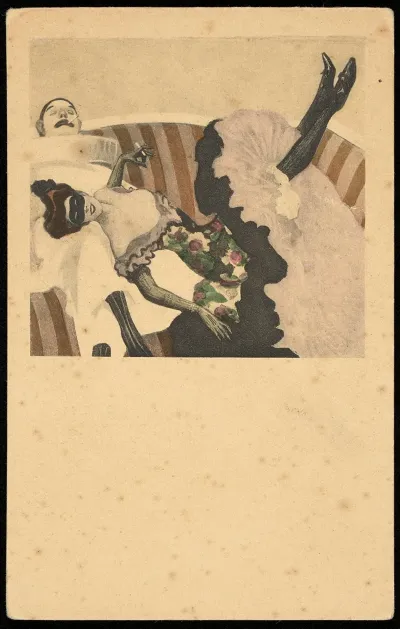 The Woman And The Harlequin