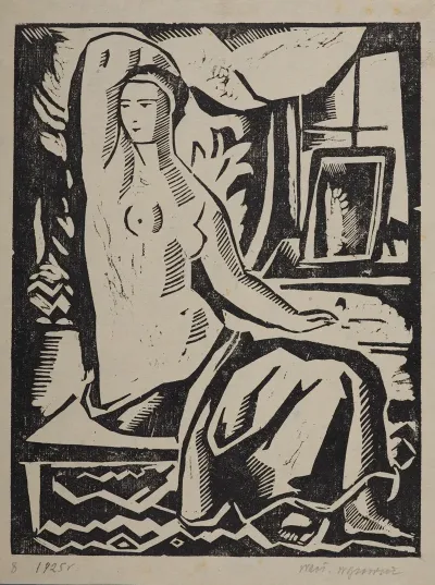 The Woman At The Mirror