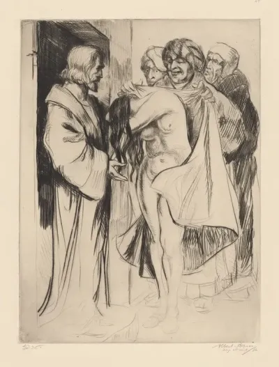 The Woman Taken In Adultery 4