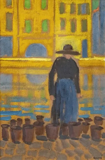 The Woman Trader In Pots