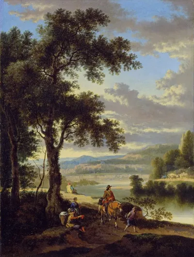 The Wooded Banks Of A River