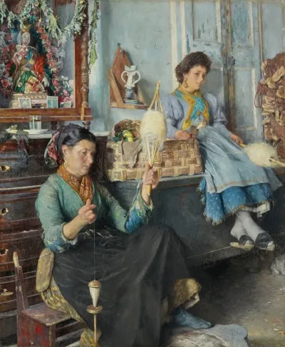 The Wool Spinners