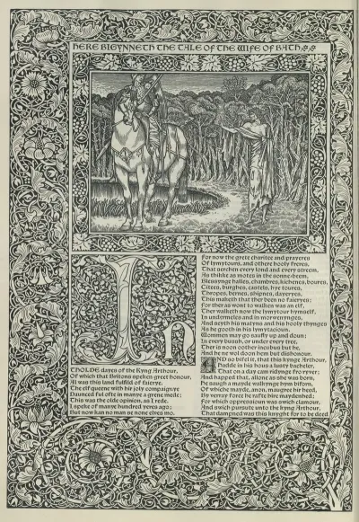 The Works Of Geoffrey Chaucer Pl 12