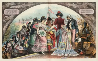 The Worlds International And Cotton Centennial Exposition New Orleans