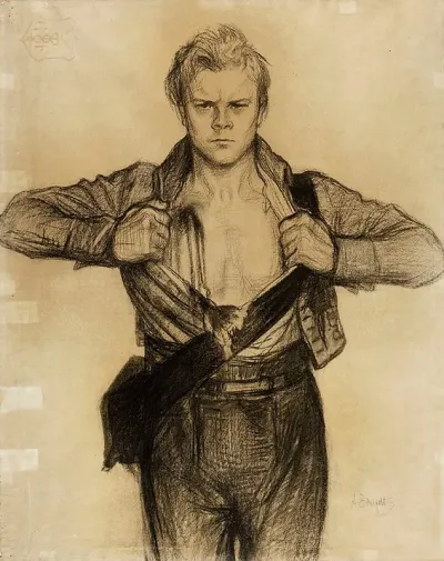 The Wounded Soldier From The Poem Dobeln At Jutas