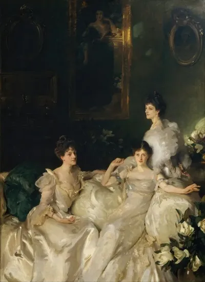 The Wyndham Sisters Lady Elcho Mrs Adeane And Mrs Tennant