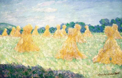 The Young Ladies Of Giverny Sun Effect
