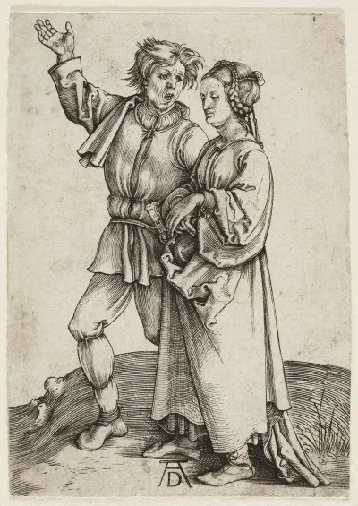 The Young Peasant And His Wife
