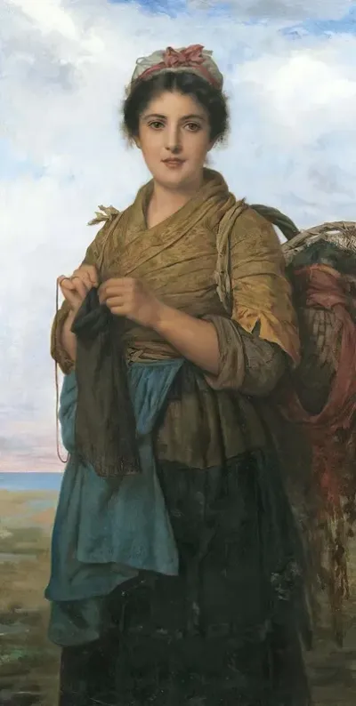 The Young Seamstress