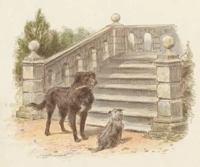 The Young Squire Tail Piece