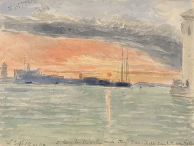 The Zattere Sunset