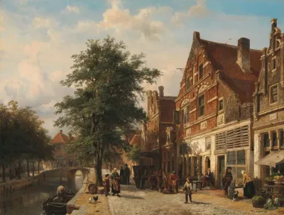 The Zuiderhavendijk Enkhuizen