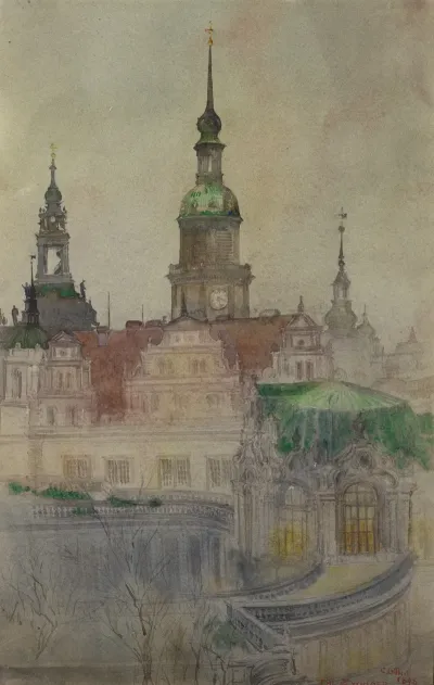 The Zwinger Towers Dresden