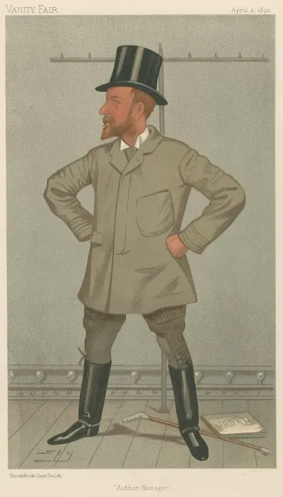 Theatre Author Manager Mr Henry Arthur Jones April 2 1892