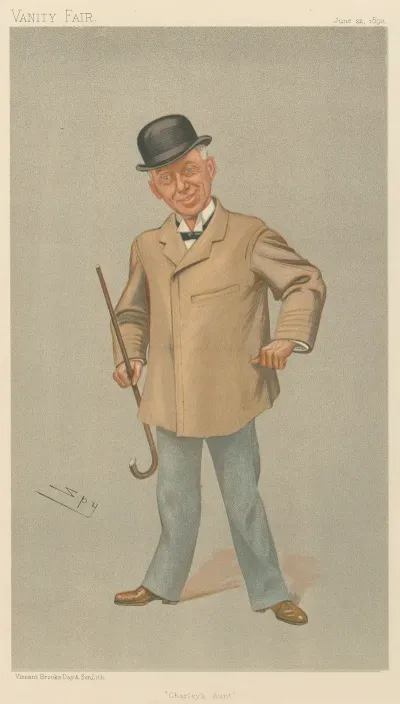 Theatre Charleys Aunt Mr William Sydney Penley June 22 1893