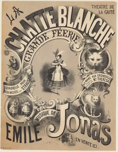 Theatre De La Gaite La Chatte Blanche Grande Feerie