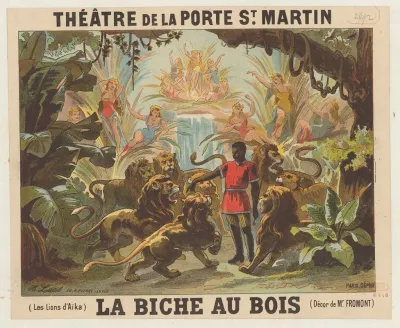 Theatre De La Porte Saint Martin La Biche Au Bois Les Lions Daika 2