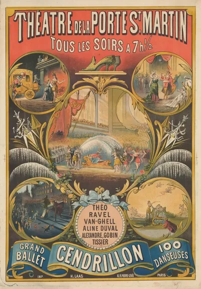 Theatre De La Porte St Martin Cendrillon Grand Ballet