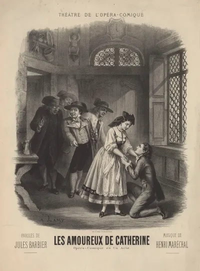 Theatre De Lopera Comique Les Amoureux De Catherine