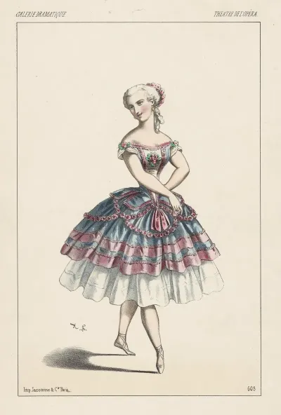 Theatre De Lopera Melle Plunkett Role De Vert Vert
