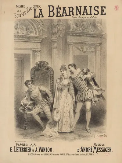 Theatre Des Bouffes Parisiens Le Bearnaise