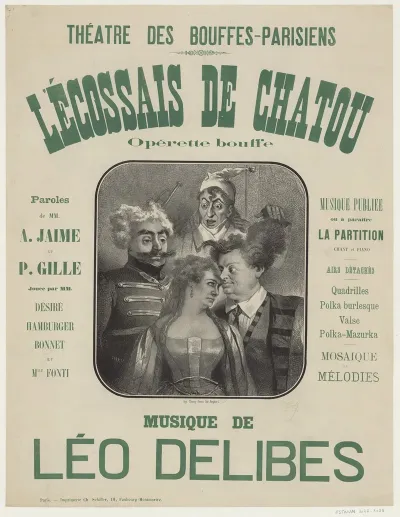 Theatre Des Bouffes Parisiens Lecossais De Chatou Operette Bouffe