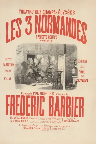 Theatre Des Champs Elysees Les Trois Normandes
