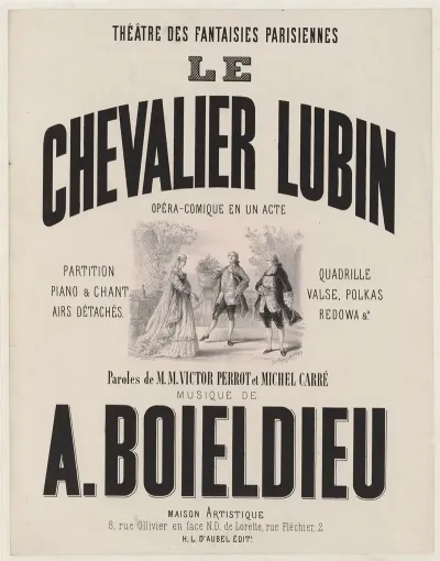 Theatre Des Fantaisies Parisiennes Le Chevalier Lubin 2