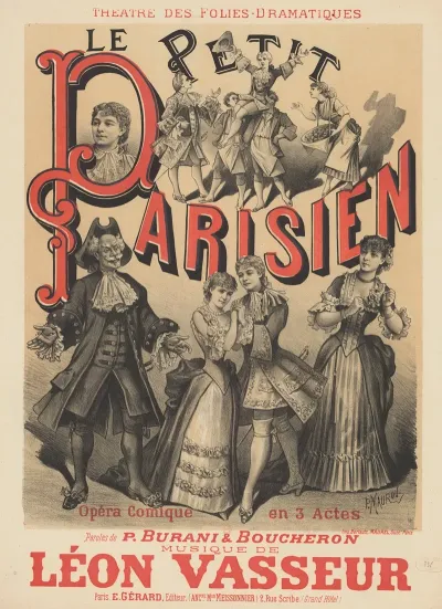 Theatre Des Folies Dramatiques Le Petit Parisien