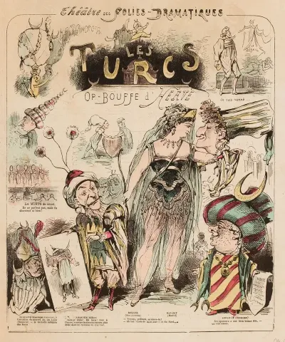 Theatre Des Folies Dramatiques Les Turcs