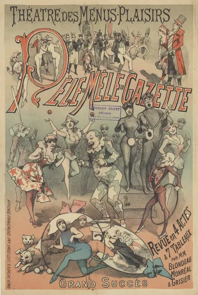Theatre Des Menus Plaisirs Pele Mele Gazette Grand Succes