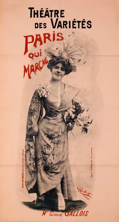 Theatre Des Varietes Paris Qui Marche Me Germaine Gallois