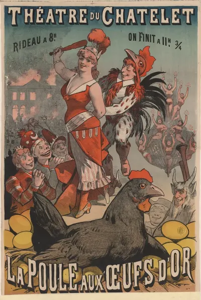 Theatre Du Chatelet La Poule Aux Oeufs Dor