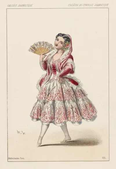 Theatre Du Cymnase Dramatique La Senora Perea Nena