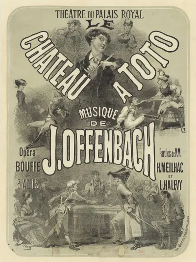 Theatre Du Palais Royal Chateau A Toto Musique De J Offenbach
