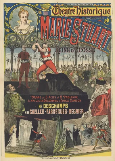 Theatre Historique Th Du Chateau Deau Marie Stuart Reine Decosse
