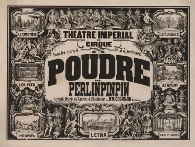 Theatre Imperial Du Cirque La Poudre De Perlinpinpin Grande Feerie