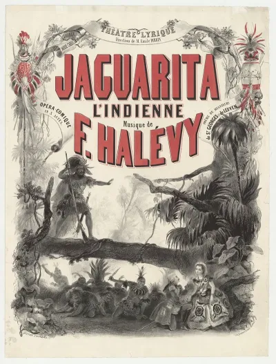 Theatre Lyrique Direction De M Emile Perrin Jaguarita Lindienne