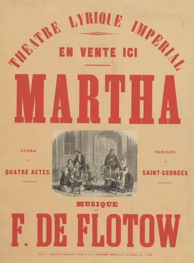 Theatre Lyrique Imperial Martha