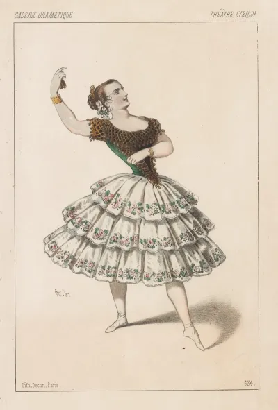 Theatre Lyrique Mme Guy Stephan Role De Katty Dans Le Lutin De La Vallee