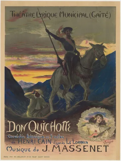 Theatre Lyrique Municipal Gaite Don Quichotte
