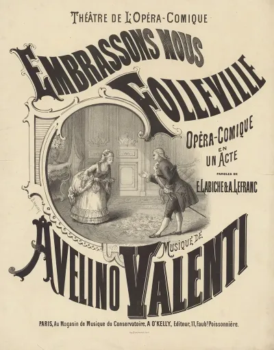 Theatre National De Lopera Comique Embrassons Nous Folleville