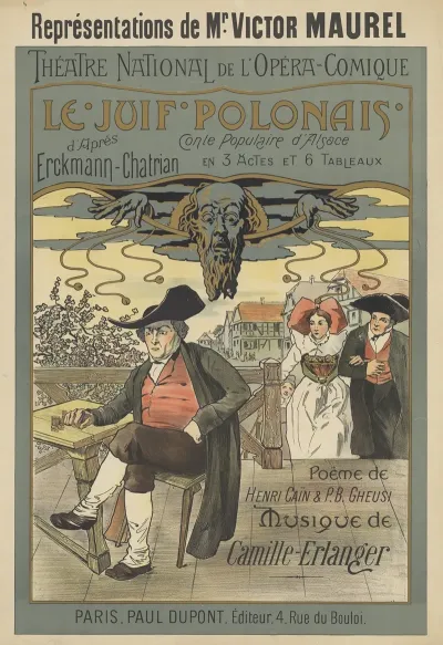Theatre National De Lopera Comique Le Juif Polonais