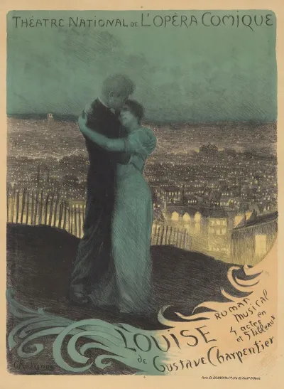 Theatre National De Lopera Comique Louise Roman Musical En 4 Actes Et 5 Tableaux De Gustave Charpentier