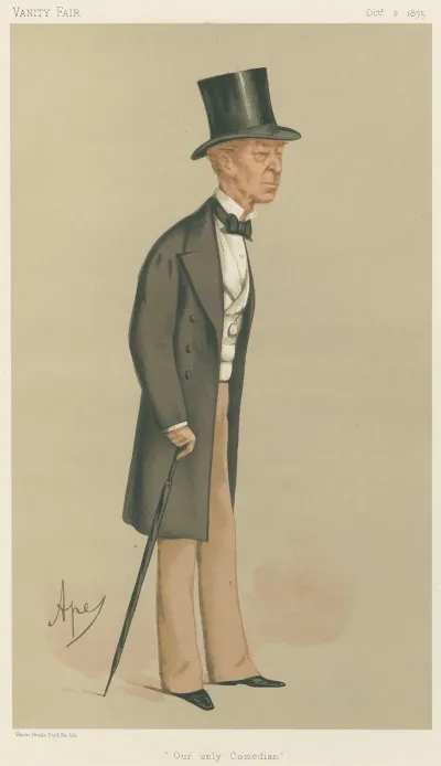 Theatre Our Only Comedian Mr Charles James Mathews October 2 1875