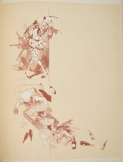 Theatre Programme Card From 1884